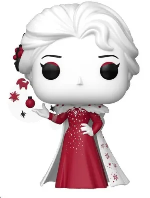 DISNEY FIGURA POP! VINYL FROZEN ELSA NAVIDAD 9CM