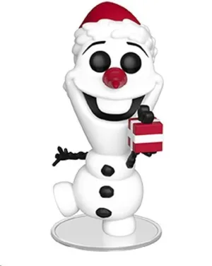 DISNEY FIGURA POP! VINYL FROZEN OLAF NAVIDAD 9 CM