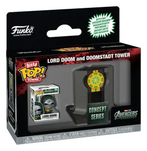 VENGADORES DOOMSDAY BITTY POP! TOWN LORD DOOM AND DOOMSTADT TOWER
