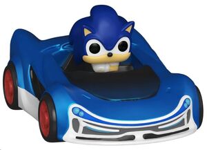 SONIC BITTY POP! RIDE VINYL FIGURA SPEED STAR W/SONIC 2,5 CM