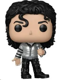 MICHAEL JACKSON FIGURA POP! ROCKS VINYL BAD TOUR (MT) 9 CM