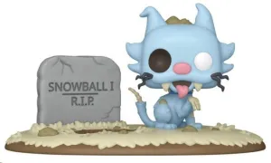 LOS SIMPSON FIGURA POP! DELUXE VINYL ZOMBIE SNOWBALL 9 CM