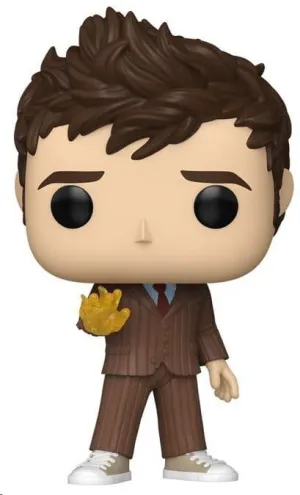 DOCTOR WHO FIGURA POP! TELEVISION VINYL TENTH DOCTOR 9 CM