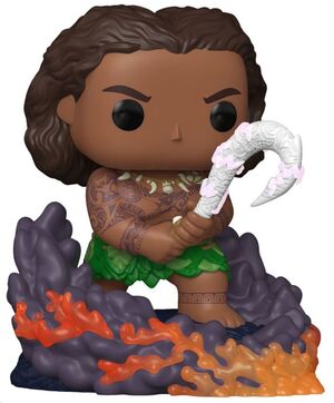 DISNEY MOANA FIGURA POP! GLOW VINYL MAUI 9CM
