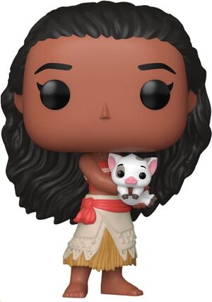 DISNEY MOANA FIGURA POP! VINYL MOANA WITH PUA 9CM