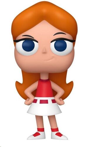 PHINEAS Y FERB FIGURA POP! DISNEY VINYL CANDACE 9 CM