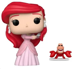 LA SIRENITA FIGURA POP! VINYL ARIEL CON SEBASTIAN 9 CM