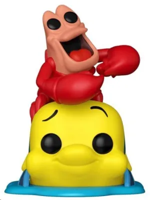 LA SIRENITA FIGURA POP! VINYL SEBASTIAN & FLOUNDER 9 CM