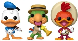 DISNEY PACK DE 3 FIGURAS POP! VINYL THE THREE CABALLEROS 9 CM