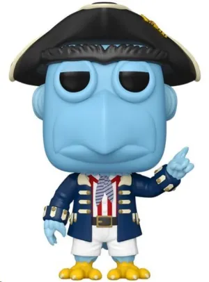 LOS TELEÑECOS EN LA ISLA DEL TESORO FIGURA POP! MOVIES VINYL SAM EAGLE 9 CM