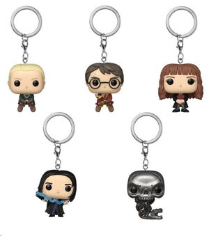 HARRY POTTER LLAVEROS MYSTERY POP! VINYL 25TH ANNIVERSARY 10 CM