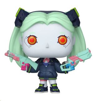 CYBERPUNK EDGERUNNERS ANIMATION FIGURA POP! VINYL REBECCA 9 CM