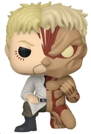 ATAQUE A LOS TITANES POP! ANIMATION VINYL FIGURA SPLIT TITAN ARMADO 9 CM
