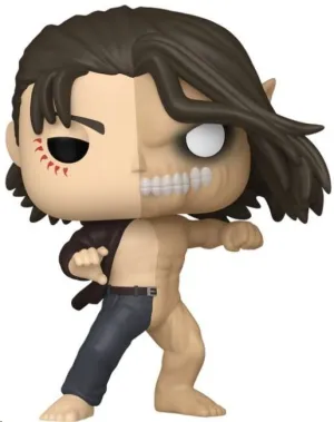 ATAQUE A LOS TITANES POP! ANIMATION VINYL FIGURA SPLIT TITAN DE ATAQUE 9 CM