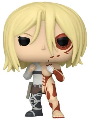 ATAQUE A LOS TITANES POP! ANIMATION VINYL FIGURA SPLIT TITAN HEMBRA 9 CM