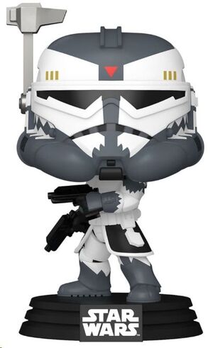 STAR WARS ANIMATION FIGURA POP! VINYL COMM WOLFFE 9 CM
