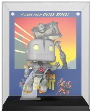 EL GIGANTE DE HIERRO POP! VHS COVERS VINYL FIGURA EL GIGANTE DE HIERRO 9 CM
