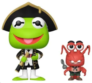 LOS TELEÑECOS EN LA ISLA DEL TESORO POP! POP! & BUDDY VINYL FIGURAKERMIT & POLLY 9 CM