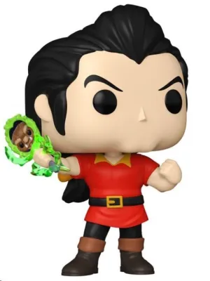 LA BELLA Y LA BESTIA FIGURA POP! DISNEY VINYL GASTON W/MIRROR 9 CM