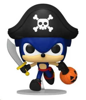 SONIC FIGURA POP! ANIMATION VINYL SONIC AS PIRATE 9 CM
