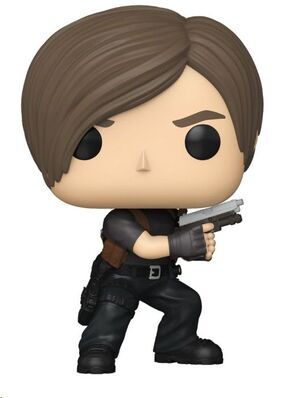 RESIDENT EVIL FIGURA POP! GAMES VINYL LEON S. KENNEDY 9 CM