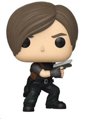 RESIDENT EVIL FIGURA POP! GAMES VINYL LEON S. KENNEDY 9 CM