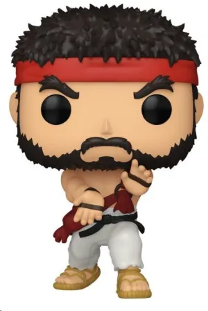 STREET FIGHTER 6 FIGURA POP! GAMES VINYL RYU 9 CM