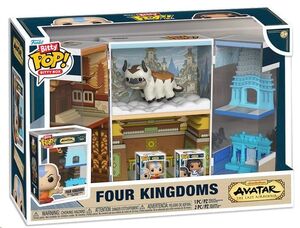 AVATAR: LA LEYENDA DE AANG BITTY POP! BITTY BOX EXPOSITOR CON 2 FIGURAS DE VINILO KINGDOMS