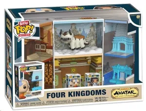 AVATAR: LA LEYENDA DE AANG BITTY POP! BITTY BOX EXPOSITOR CON 2 FIGURAS DE VINILO KINGDOMS