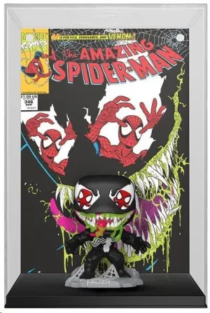 MARVEL POP! COMIC COVERS VINYL FIGURA AMAZING SPIDER-MAN #346 VENOM 9 CM