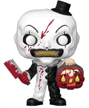 TERRIFIER POP! MOVIES VINYL FIGURA ART WITH HEAD 9 CM