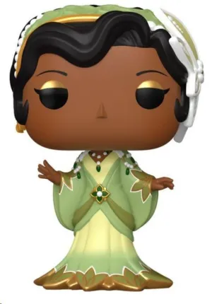 DISNEY PRINCESAS FIGURA POP! VINYL TIANA GRAN ENTRADA 9 CM