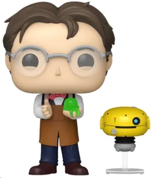 FLUBBER POP! ANIMATION VINYL FIGUREN PROFESSOR W/WEEBO  9 CM