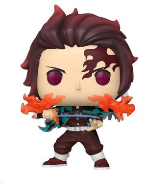 GUARDIANES DE LA NOCHE - LA PELICULA FIGURA POP! ANIMATION VINYL TANJIRO 9 CM