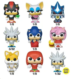 SONIC THE HEDGEHOG BITTY POP! VINYL FIGURAS SORPRESA CM