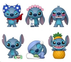 LILO & STITCH MINI VINLY FIGURAS STITCH 7,5 CM