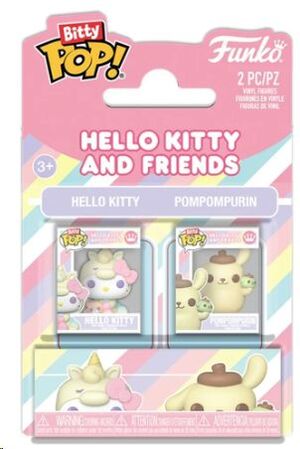 HELLO KITTY AND FRIENDS BITTY POP! PACK 2 MINIFIGURAS HELLO KITTY & POMPOMPURIN