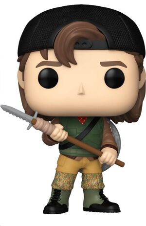 STEVE HARRINGTON CON LANZA POP! VINYL FIGURA STRANGER THINGS 9CM