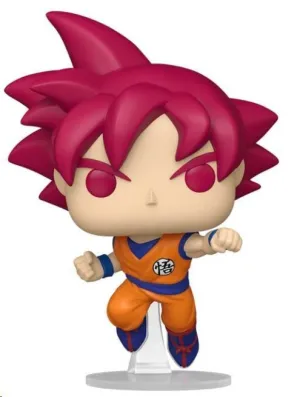 DRAGON BALL SUPER FIGURA POP! ANIMATION VINYL GOKU (RED) 9 CM