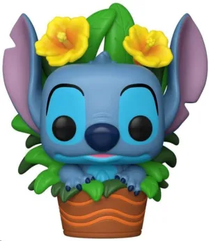 LILO & STITCH FIGURA POP! PREMIUM VINYL STITCH (PLANTS) 9 CM