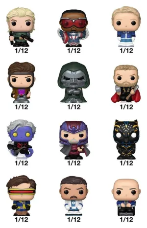 VENGADORES DOOMSDAY SOBRE FIGURA BITTY POP! SINGLE VINYL PDQ 2,5 CM