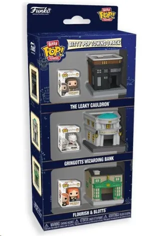 HARRY POTTER BITTY POP! TOWNS VINYL PACK DE 3 FIGURAS CALLEJON DIAGON