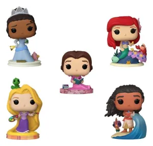 DISNEY PACK DE 5 FIGURAS POP! VINYL DISNEY PRINCESS 9 CM