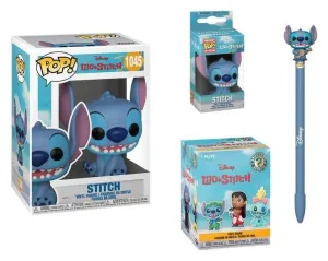 LILO & STITCH PACK DE 4 FIGURAS POP! VINYL STITCH BUNDLE 9 CM