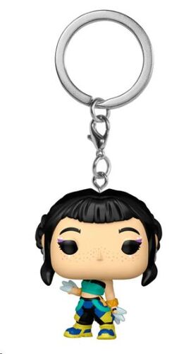 KPOP DEMON HUNTER POP! LLAVERO ZOEY