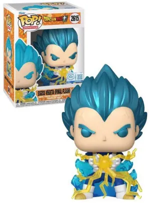 DRAGON BALL SUPER FIGURA POP! ANIMATION VINYL SSGSS VEGETA (FINAL FLASH) (GW/MT) (EXC) 9 CM