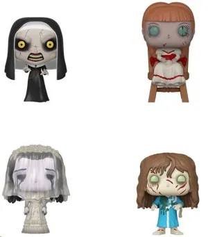 WARNER BROTHERS POP! VINYL PACK DE 4 FIGURAS HORROR 9 CM