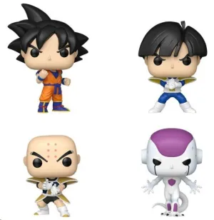 DRAGON BALL PACK DE 4 FIGURAS POP! VINYL REFRESH BLACK FRIDAY BUNDLE 9 CM