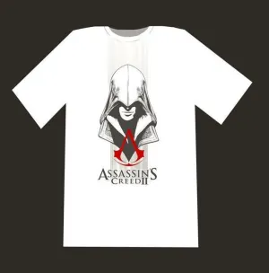 ASSASSIN.S CREED 2 CAMISETA CHICO BLANCA JUSTICE XL                        