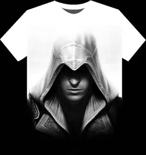 ASSASSIN.S CREED 2 CAMISETA CHICO BLANCA EZIO S                            